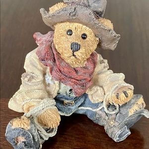 Boyds Bears & Friends Bearstone Figurine~Hop-A-Long the Deputy~Style #2347